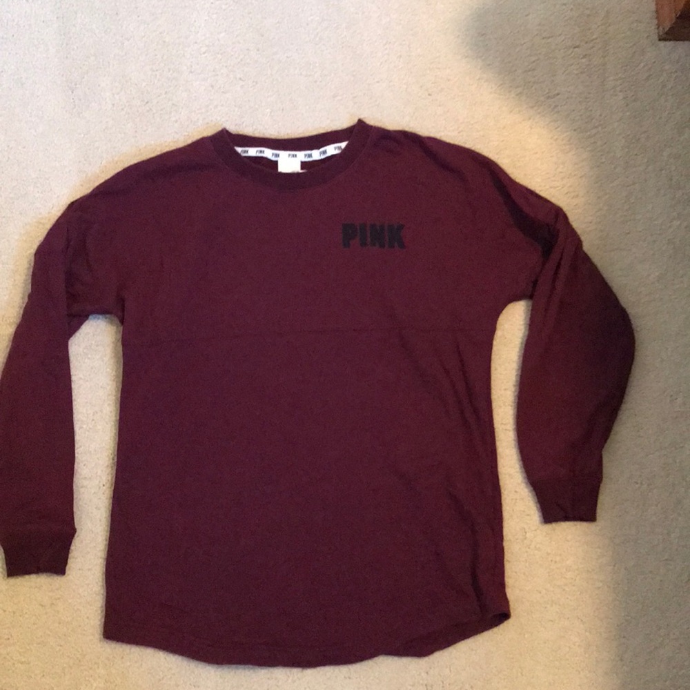 PINK loose fit long sleeve